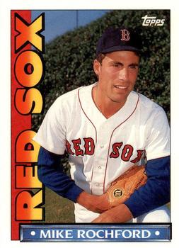 1990 Topps TV Boston Red Sox #16 Mike Rochford Front