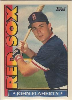 1990 Topps TV Boston Red Sox #43 John Flaherty Front