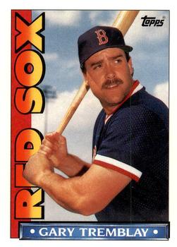 1990 Topps TV Boston Red Sox #63 Gary Tremblay Front