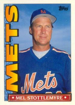 1990 Topps TV New York Mets #6 Mel Stottlemyre Front