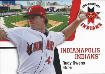 2012 Choice Indianapolis Indians #21 Rudy Owens Front