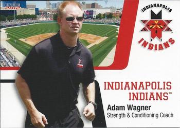 2012 Choice Indianapolis Indians #29 Adam Wagner Front