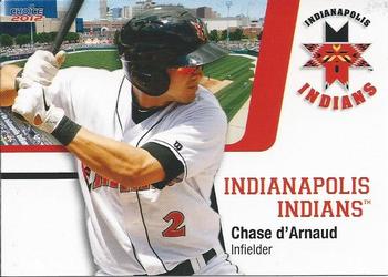 2012 Choice Indianapolis Indians #4 Chase d'Arnaud Front