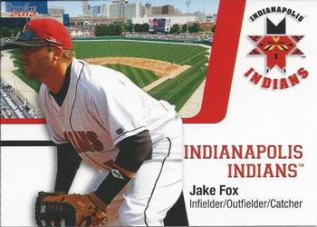 2012 Choice Indianapolis Indians #8 Jake Fox Front