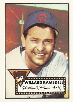 1983 Topps 1952 Reprint Series #114 Willard Ramsdell Front