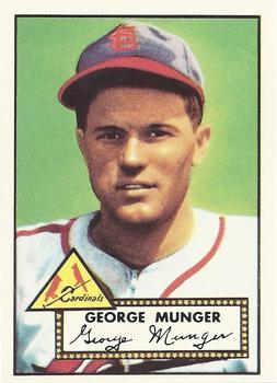 1983 Topps 1952 Reprint Series #115 George Munger Front