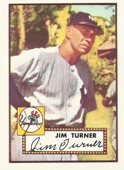 1983 Topps 1952 Reprint Series #373 Jim Turner Front