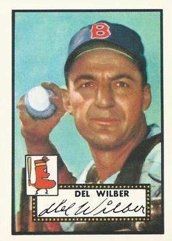 1983 Topps 1952 Reprint Series #383 Del Wilber Front