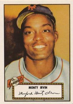 1983 Topps 1952 Reprint Series #26 Monte Irvin Front