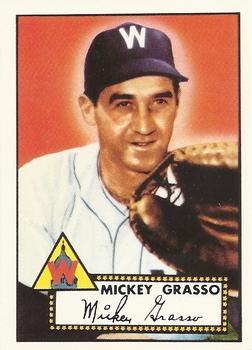 1983 Topps 1952 Reprint Series #90 Mickey Grasso Front
