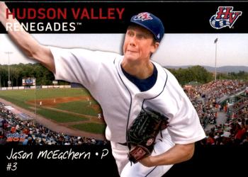 2011 Choice Hudson Valley Renegades #21 Jason McEachern Front
