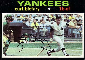 1971 Topps #131 Curt Blefary Front