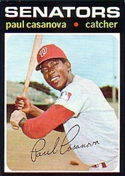 1971 Topps #139 Paul Casanova Front