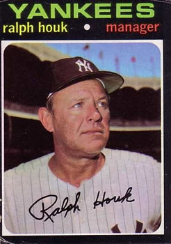 1971 Topps #146 Ralph Houk Front