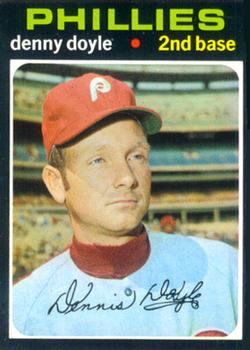 1971 Topps #352 Denny Doyle Front