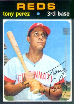 1971 Topps #580 Tony Perez Front