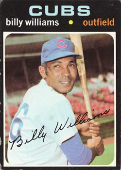 1971 Topps #350 Billy Williams Front