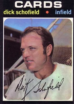 1971 Topps #396 Dick Schofield Front