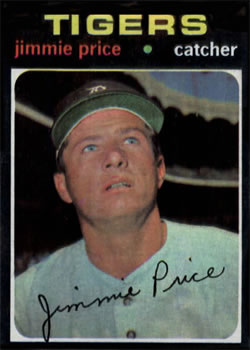 1971 Topps #444 Jim Price - 71-444Fr