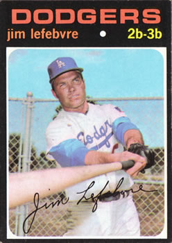 1971 Topps #459 Jim Lefebvre Front