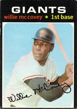 1971 Topps #50 Willie McCovey Front