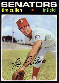 1971 Topps #566 Tim Cullen Front