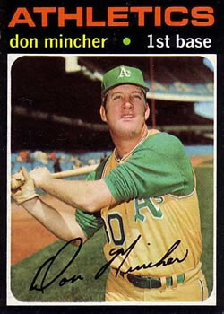 1971 Topps #680 Don Mincher Front