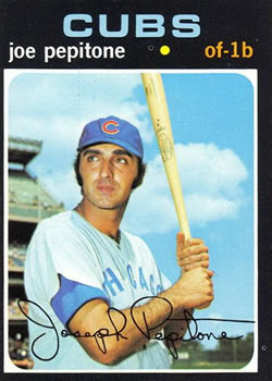 1971 Topps #90 Joe Pepitone Front