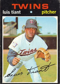 1971 Topps #95 Luis Tiant Front