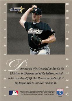 1996 Leaf Signature Series - Extended Series Autographs #NNO Doug Brocail Back