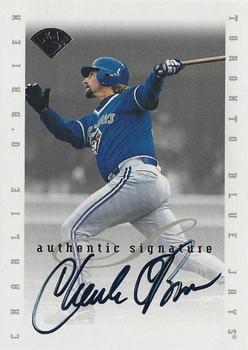1996 Leaf Signature Series - Extended Series Autographs #NNO Charlie O'Brien Front