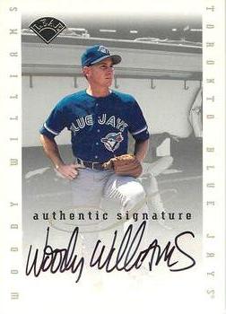 1996 Leaf Signature Series - Extended Series Autographs #NNO Woody Williams Front
