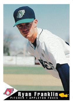 1994 Classic Best Appleton Foxes #9 Ryan Franklin Front
