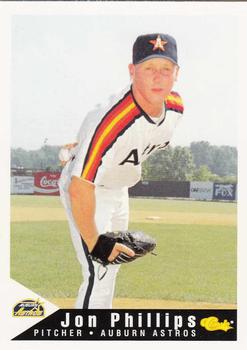 1994 Classic Best Auburn Astros #10 Jon Phillips Front