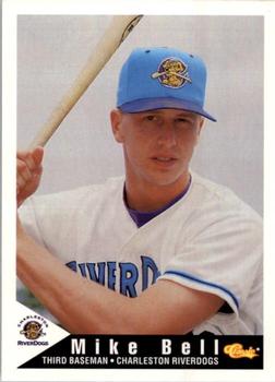 1994 Classic Best Charleston RiverDogs #1 Mike Bell Front