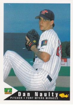 1994 Classic Best Fort Myers Miracle #16 Dan Naulty Front