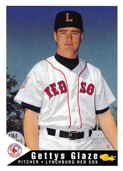 1994 Classic Best Lynchburg Red Sox #11 Gettys Glaze Front