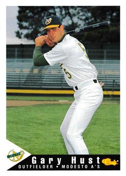 1994 Classic Best Modesto A's #16 Gary Hust Front