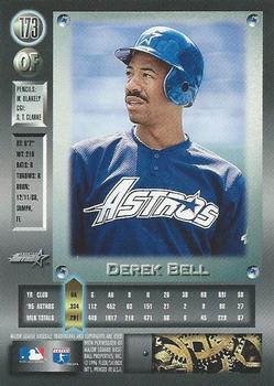 1996 Metal Universe #173 Derek Bell Back