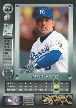 1996 Metal Universe #223 Gary Gaetti Back