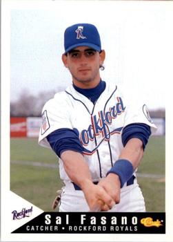 1994 Classic Best Rockford Royals #1 Sal Fasano Front