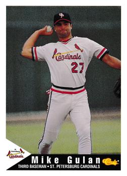 1994 Classic Best St. Petersburg Cardinals #10 Mike Gulan Front