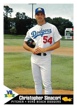 1994 Classic Best Vero Beach Dodgers #20 Christopher Sinacori Front