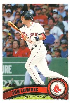 2011 Topps Boston Red Sox #BOS9 Jed Lowrie Front
