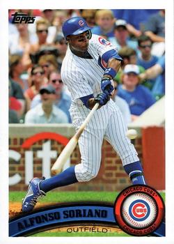 2011 Topps Chicago Cubs #CHC13 Alfonso Soriano Front