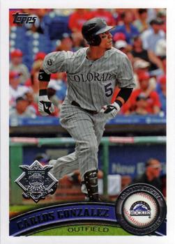 2011 Topps National League All-Stars #NL8 Carlos Gonzalez Front