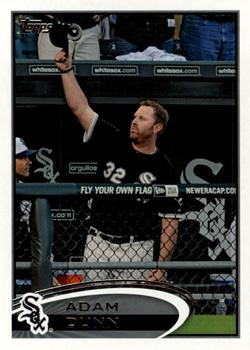 2012 Topps Chicago White Sox #CWS10 Adam Dunn Front