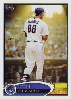 2012 Topps San Diego Padres #SD3 Kyle Blanks Front