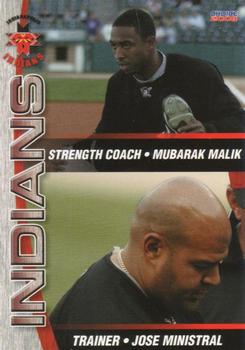 2008 Choice Indianapolis Indians #29 Jose Ministral / Mubarak Malik Front