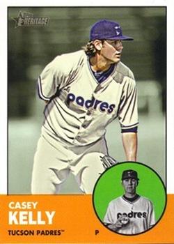 2012 Topps Heritage Minor League #16 Casey Kelly Front